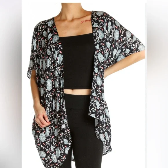 NWOT Loft Floral Daisy Kimono - Picture 1 of 8